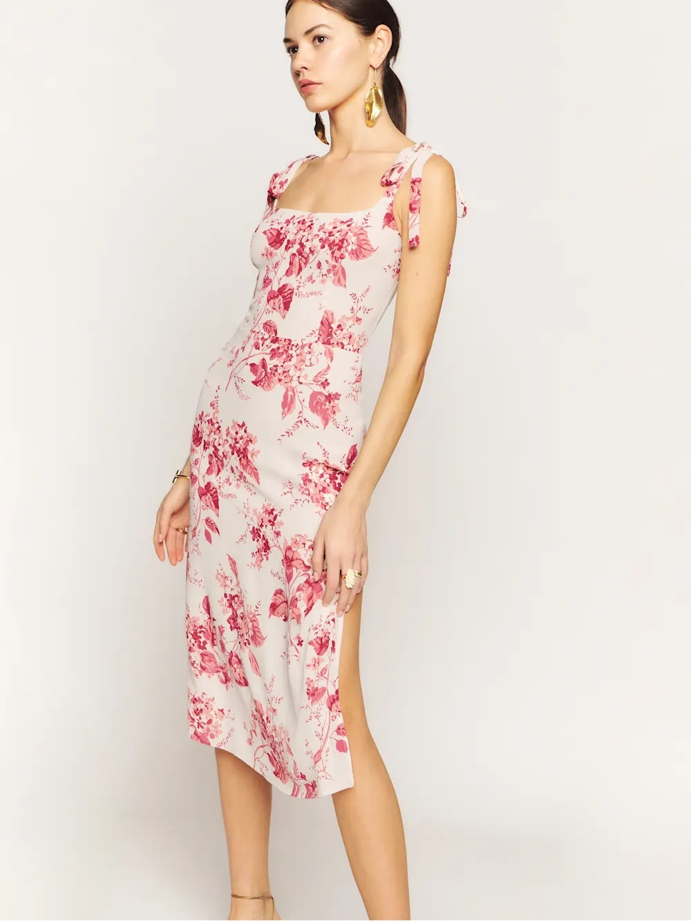 Reformation Besse Dress Paris - Size 8